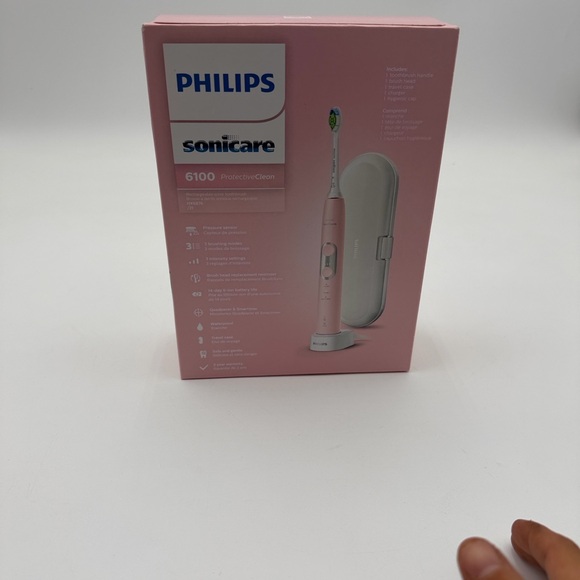 Philips Sonicare 6100 Rose Electric Toothbrush - Picture 2 of 7